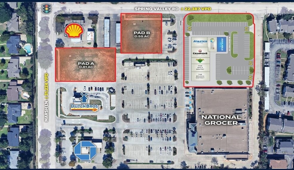 3710 Spring Valley Rd, Addison, TX for lease - Primary Photo - Image 1 of 3