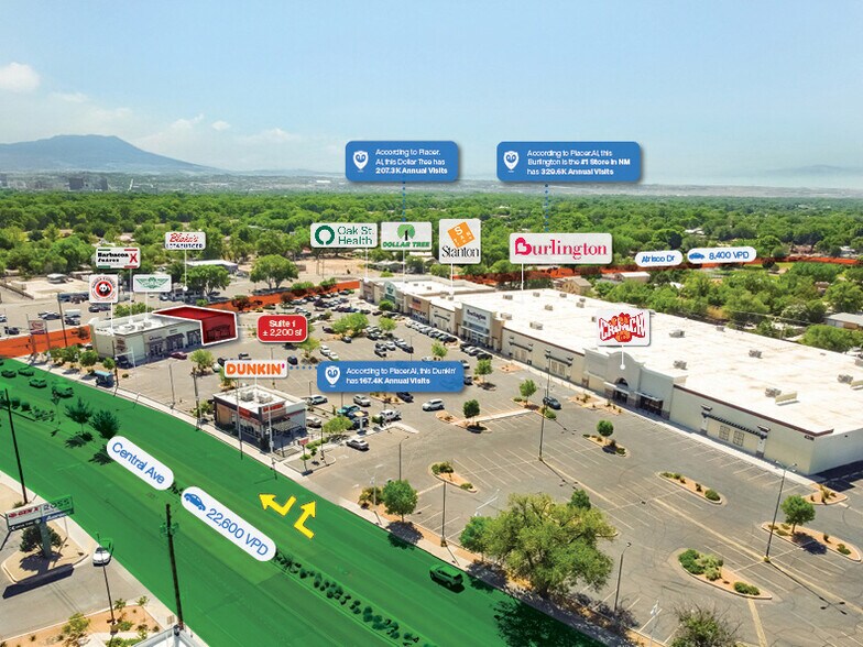 4208 Central Ave SW, Albuquerque, NM à louer - Photo du bâtiment - Image 2 de 10