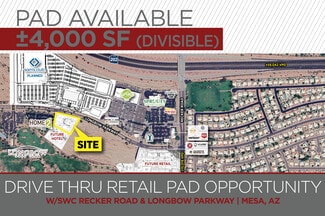 More details for W/SWC Recker Rd & Longbow Pky, Mesa, AZ - Retail for Lease