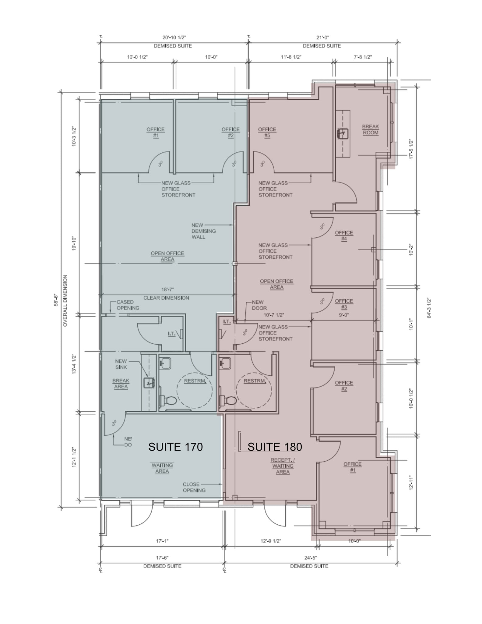 1670 Keller Pky, Keller, TX à louer Plan d’étage- Image 1 de 2