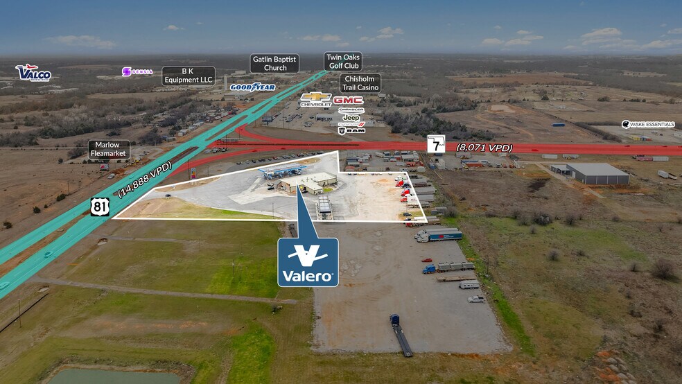 10887 State 7 Hwy, Marlow, OK à vendre - Photo du bâtiment - Image 2 de 6