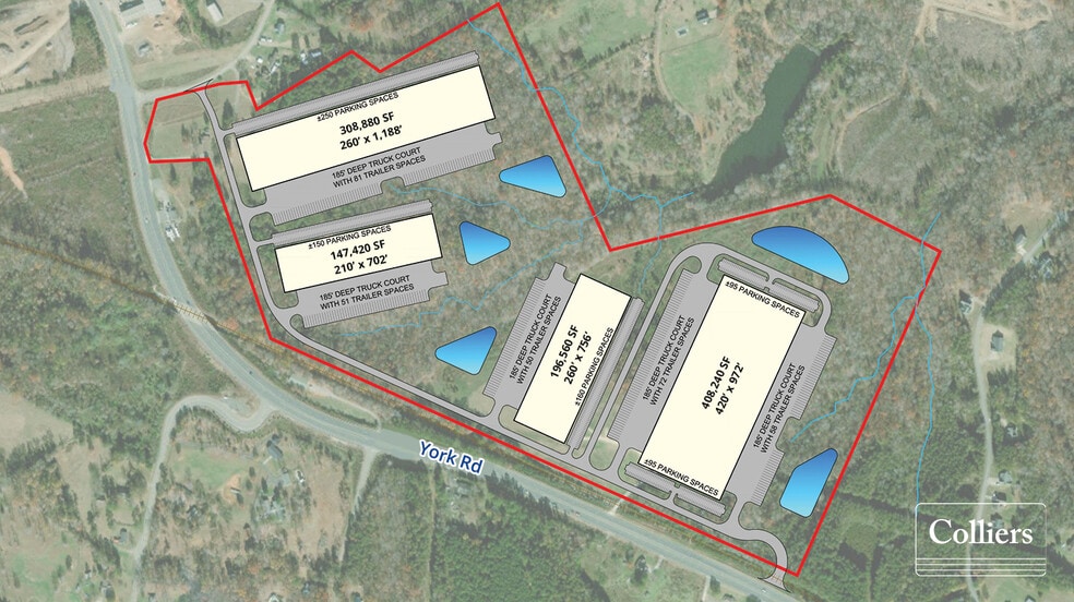 213 York Rd, Blacksburg, SC à vendre - Photo du bâtiment - Image 2 de 4