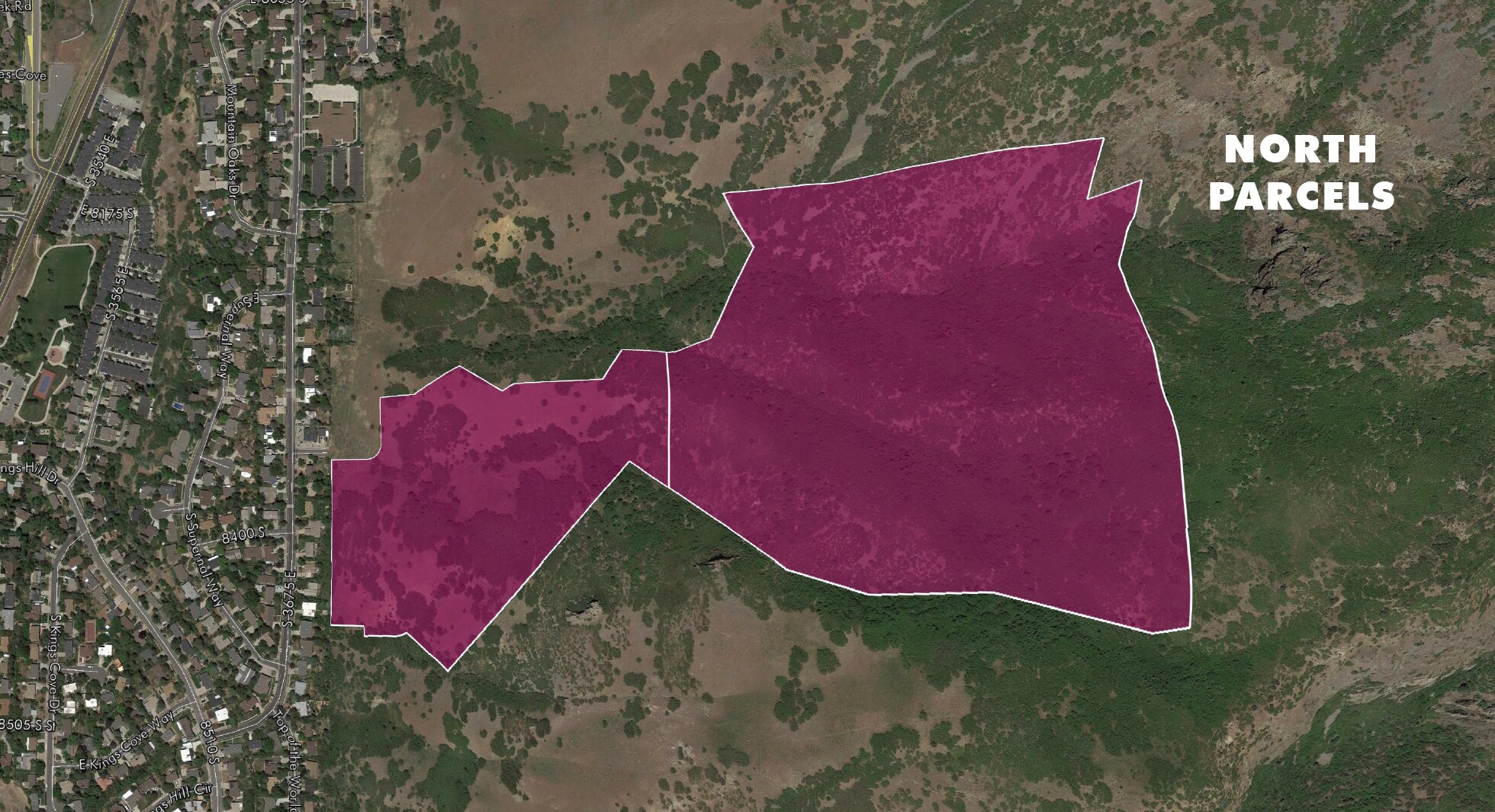 3688 East 8335 South, Cottonwood Heights, UT à vendre Aérien- Image 1 de 3