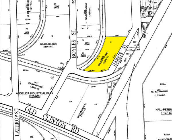 1410 Harris St, Houston, TX à vendre - Plan cadastral - Image 2 de 2
