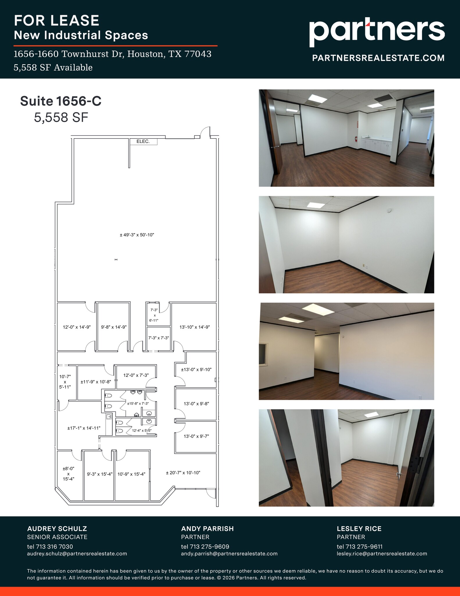 1656-1660 Townhurst Dr, Houston, TX for lease Site Plan- Image 1 of 7