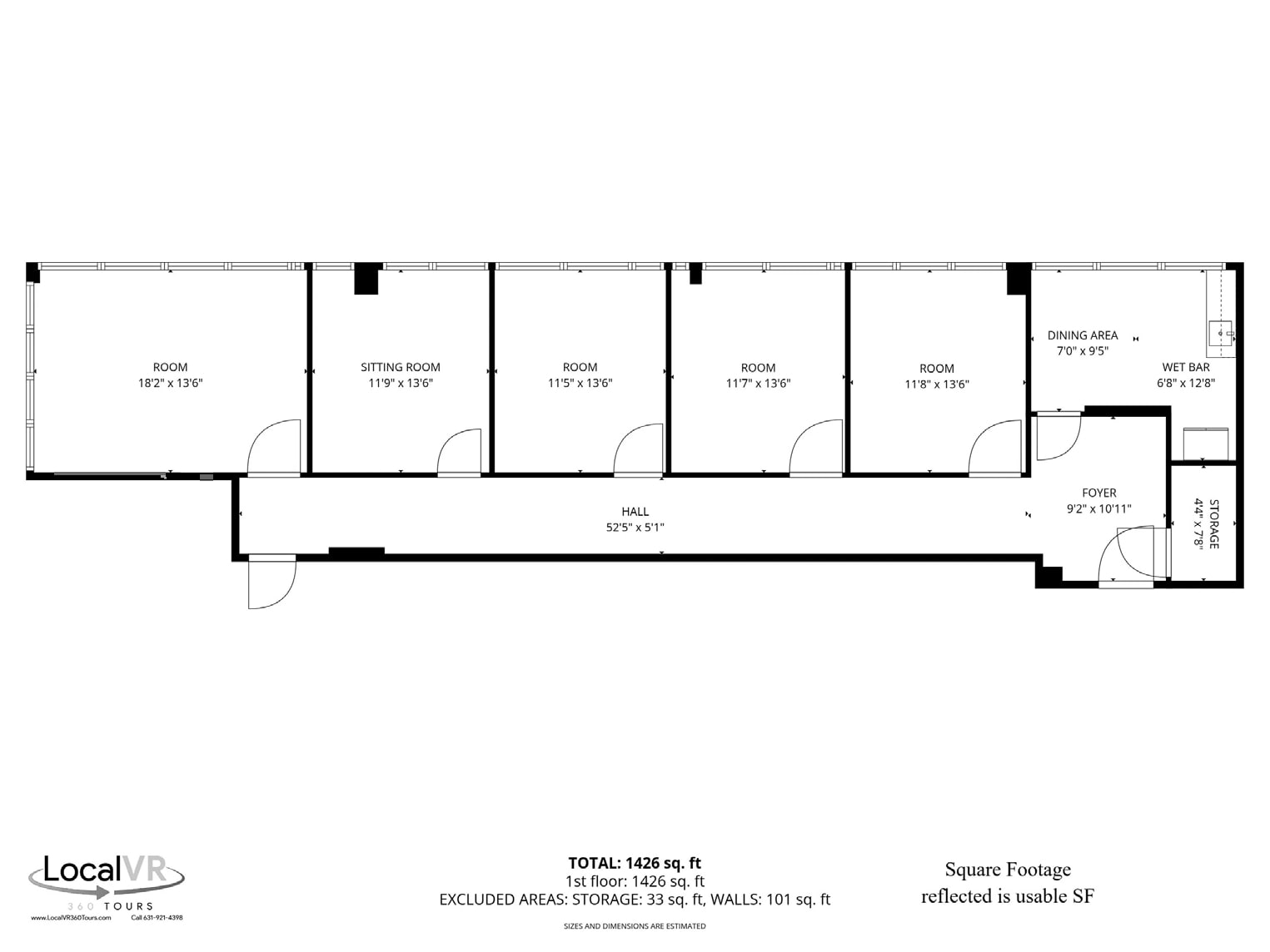 521 Route 111, Hauppauge, NY à louer Plan d’étage- Image 1 de 1