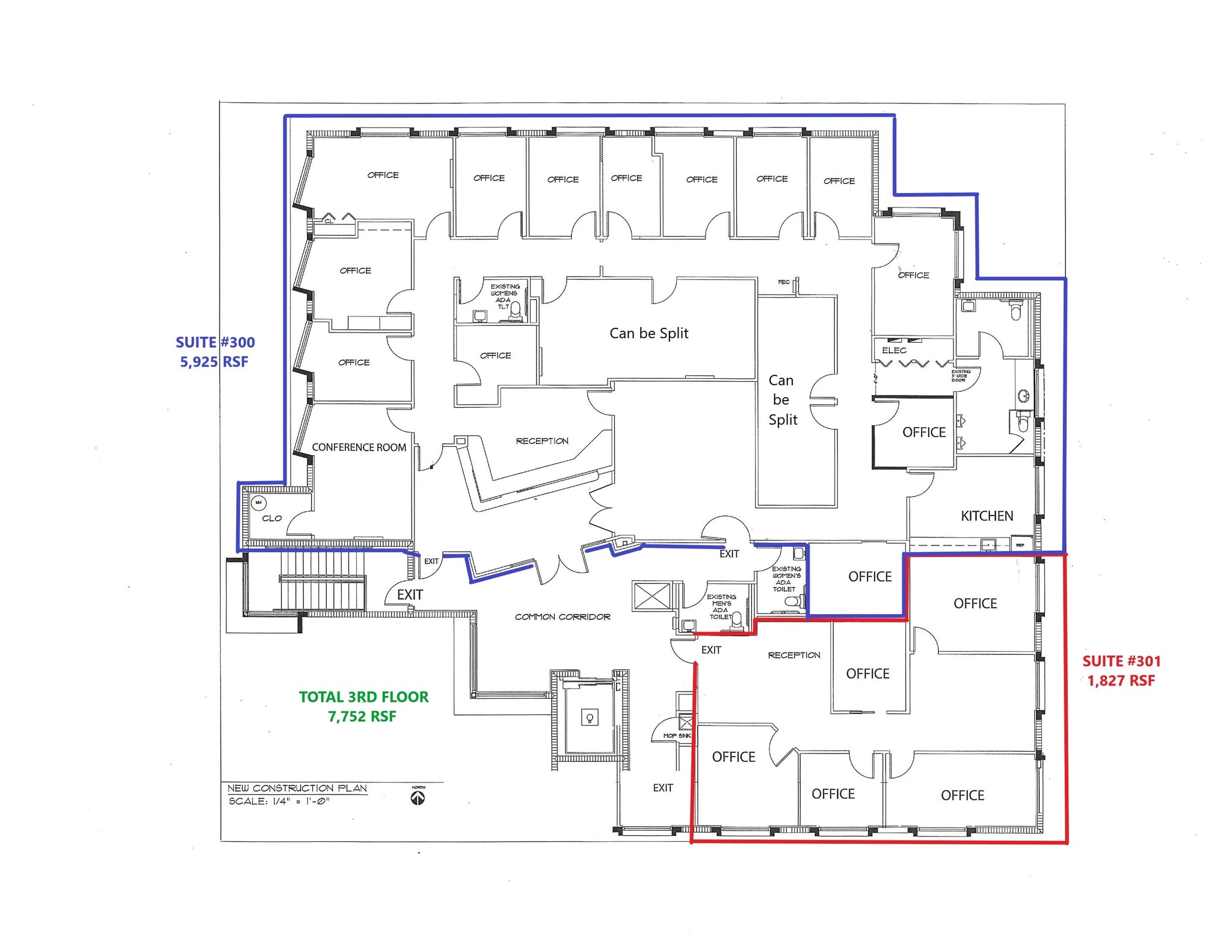 2505 Metrocentre Blvd, West Palm Beach, FL for lease Typical Floor Plan- Image 1 of 1