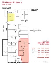 2710 Walnut St, Denver, CO for lease Floor Plan- Image 1 of 1