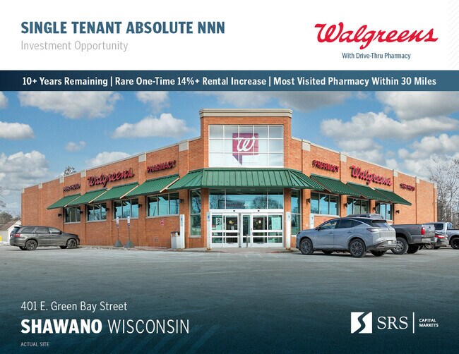 Plus de détails pour 401 E Green Bay St, Shawano, WI - Commerce de détail à vendre