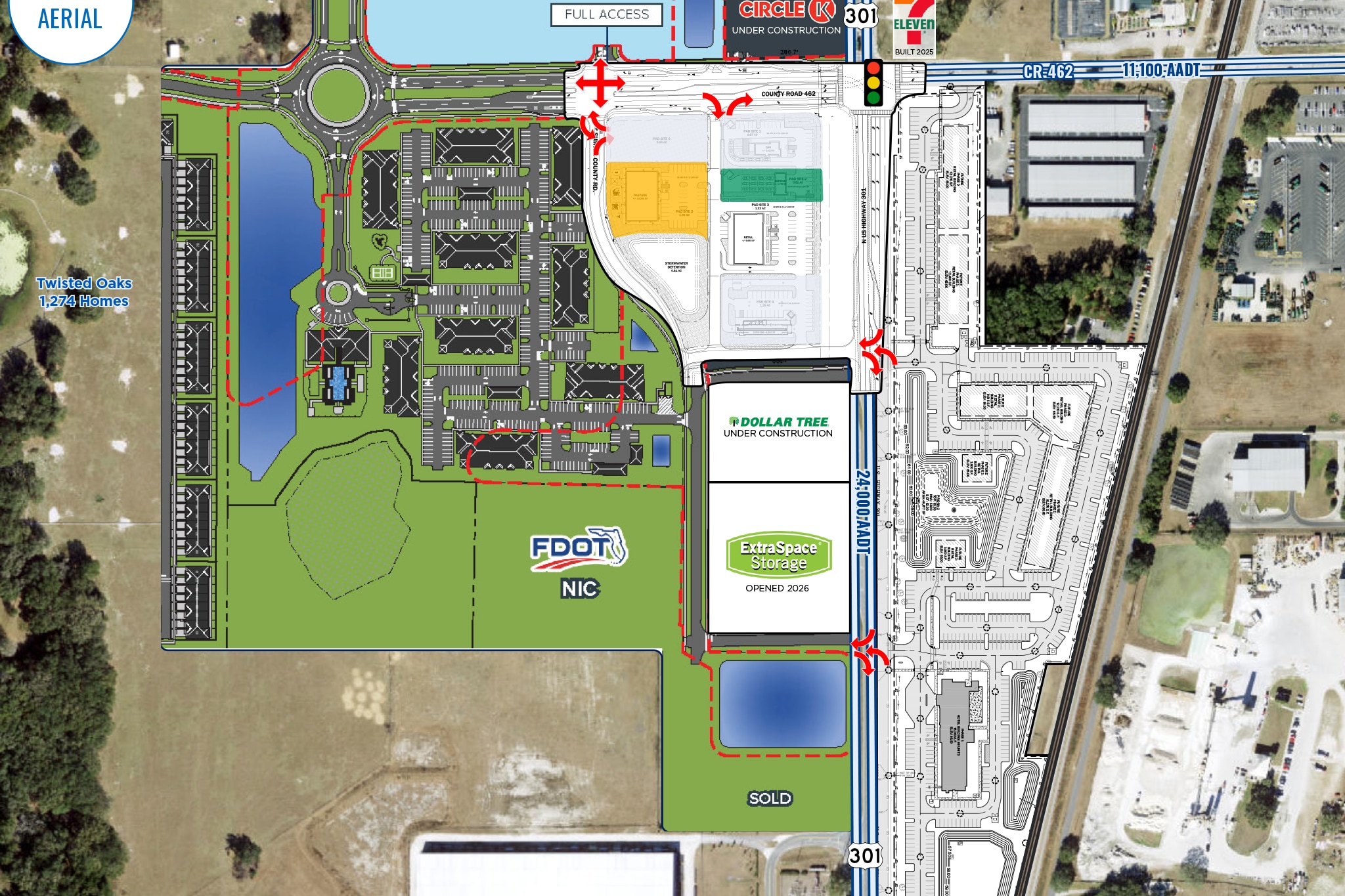 US-301 & E County Rd 462, Wildwood, FL for lease Primary Photo- Image 1 of 6