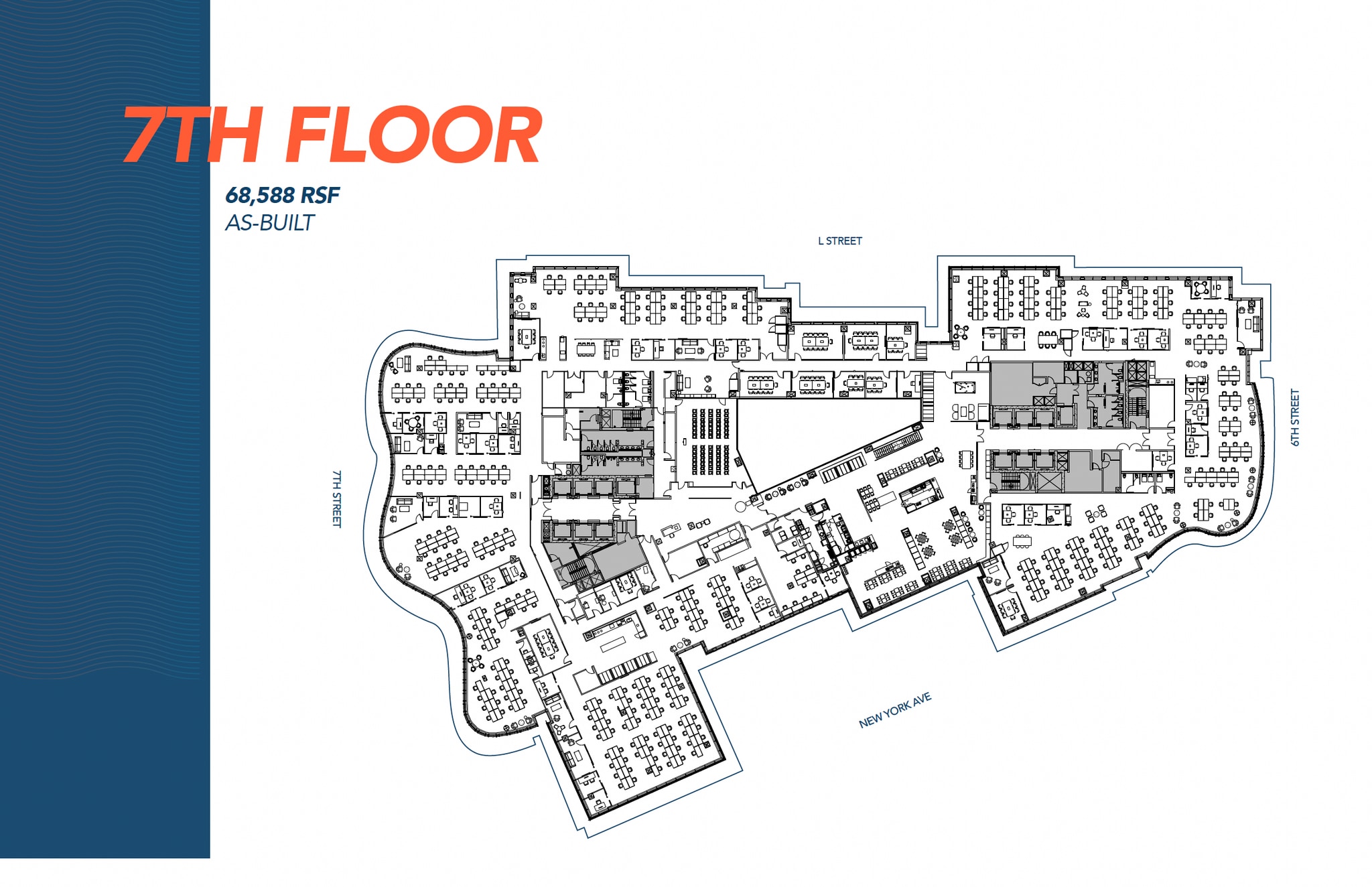 655 New York Ave NW, Washington, DC à louer Plan d’étage- Image 1 de 1