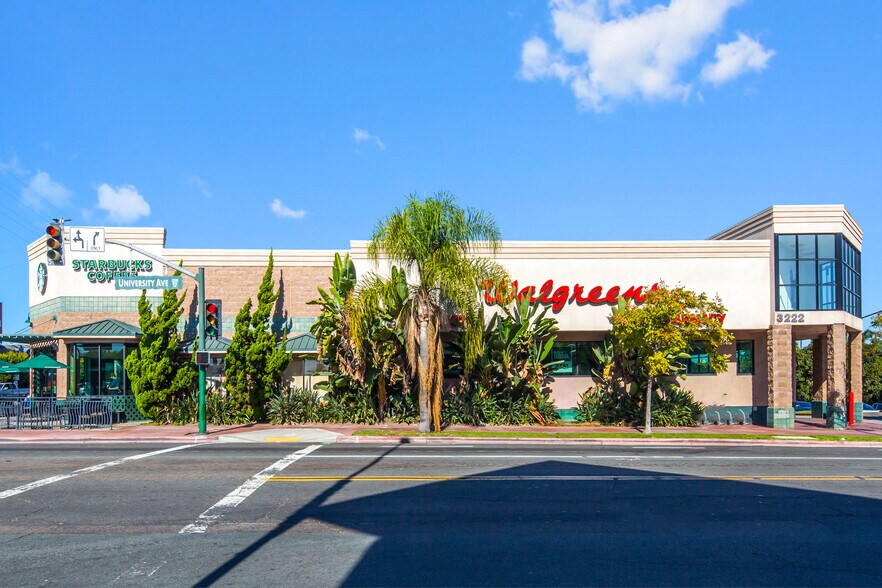 3202-3222 University Ave, San Diego, CA à louer - Photo du bâtiment - Image 3 de 4