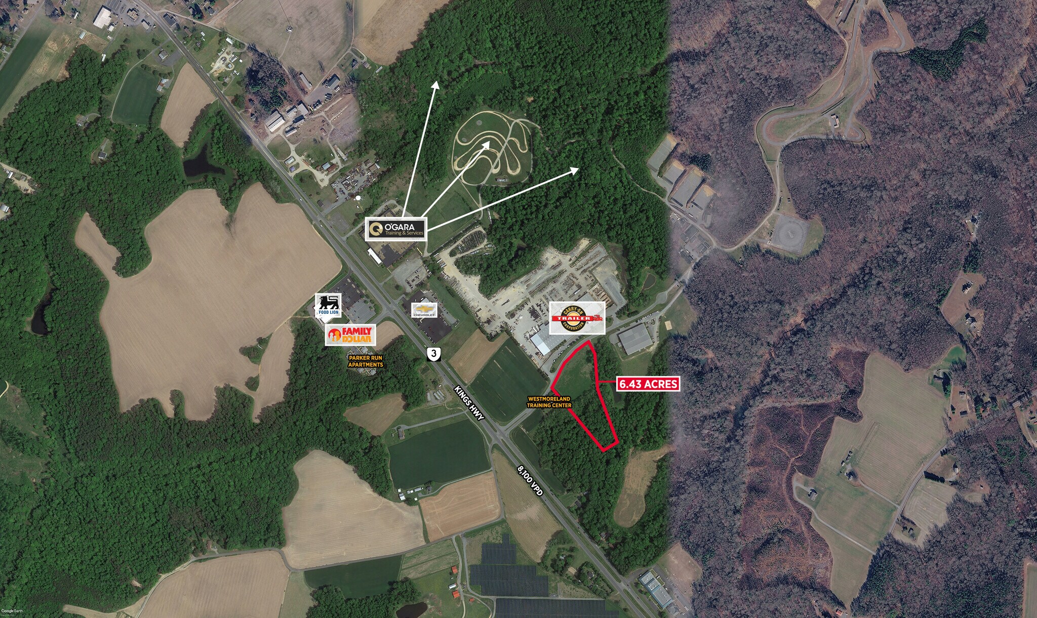 Industrial Park Dr, Montross, VA for sale Primary Photo- Image 1 of 3