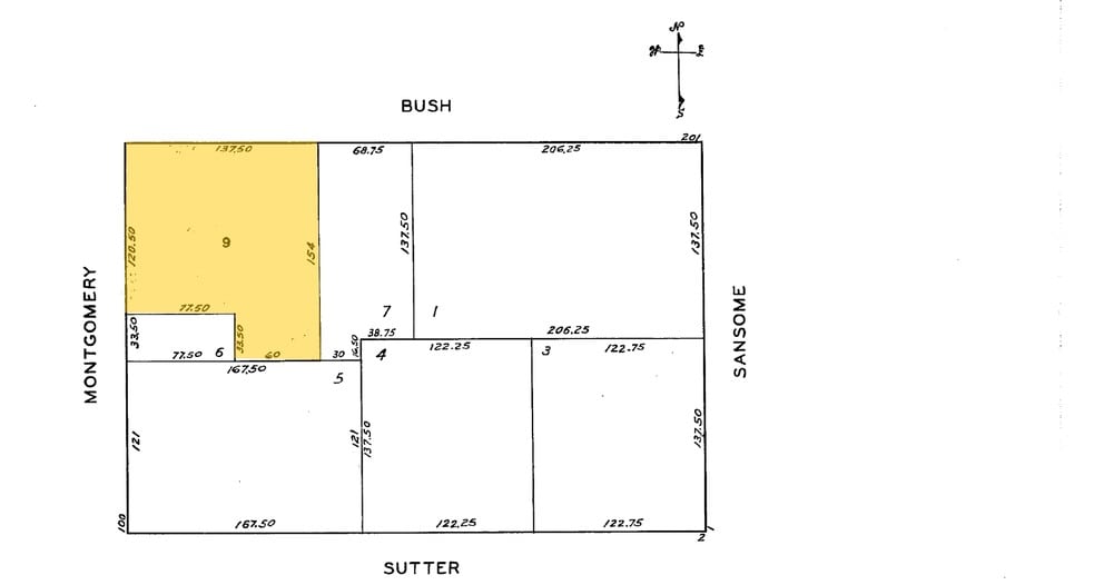 180 Montgomery St, San Francisco, CA for lease - Plat Map - Image 2 of 9