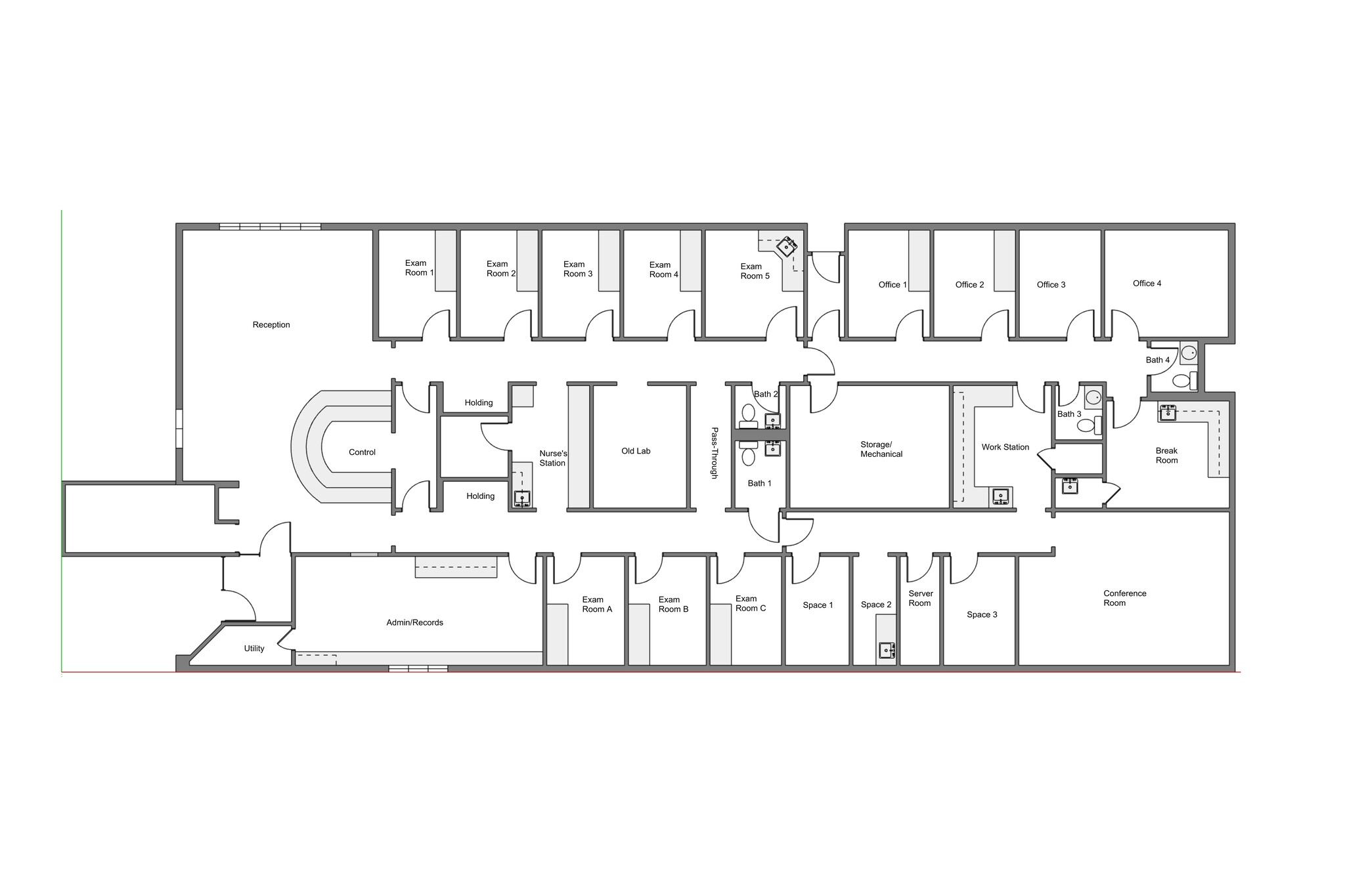 1111 S Jefferson St, Roanoke, VA à louer Plan de site- Image 1 de 1