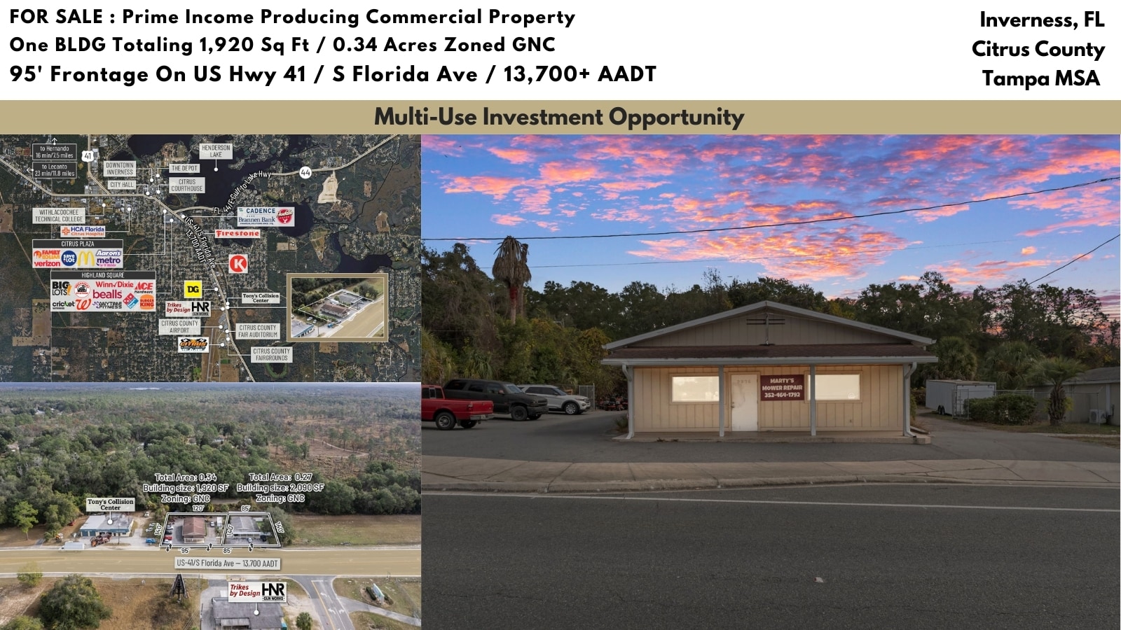 3275 S Florida Ave, Inverness, FL for sale Primary Photo- Image 1 of 37