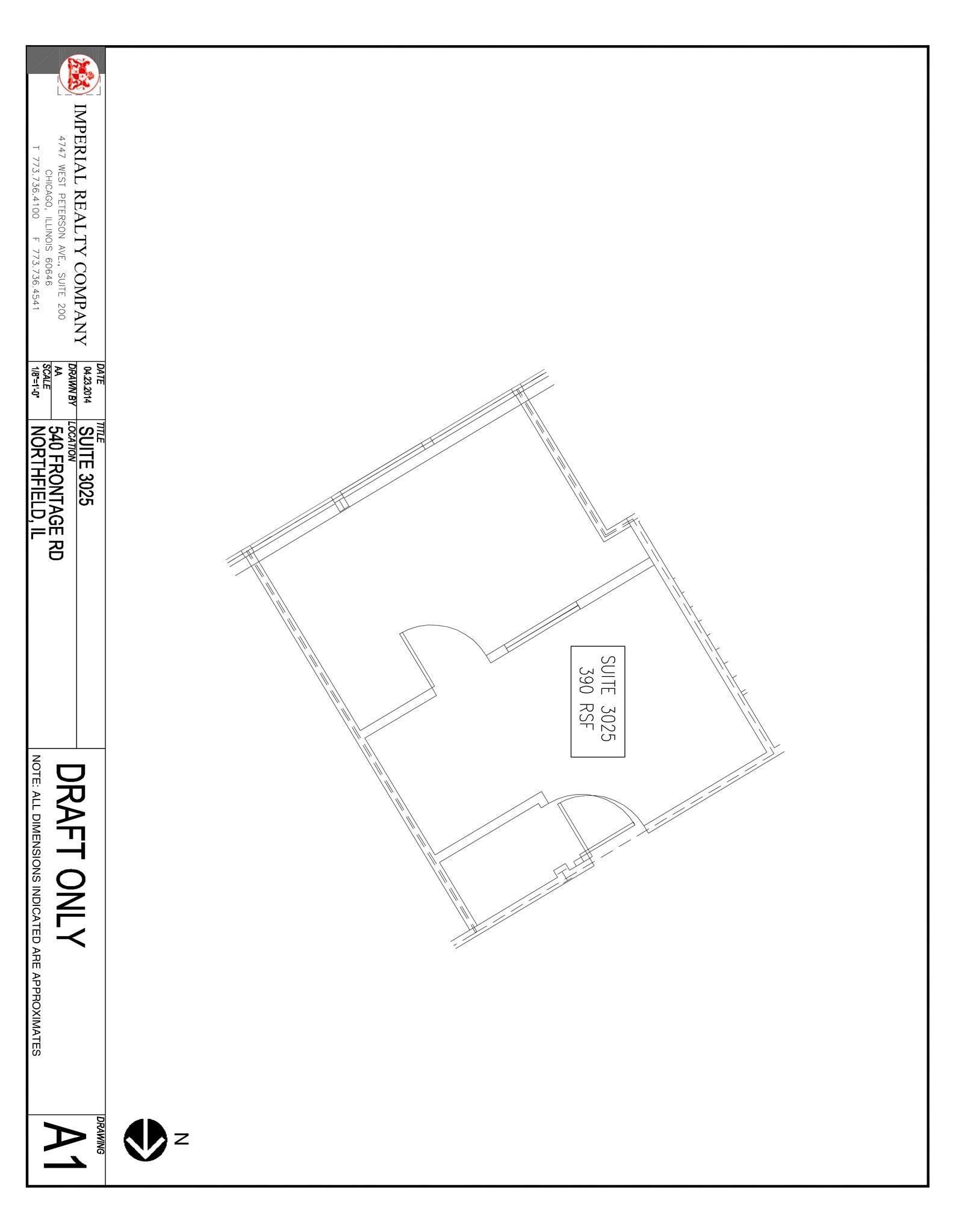 540-550 W Frontage Rd, Northfield, IL for lease Site Plan- Image 1 of 3