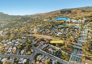 607 Grand Ave, San Luis Obispo, CA - AERIAL  map view - Image1