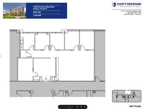 13454 Sunrise Valley Dr, Herndon, VA à louer Plan de site- Image 2 de 2