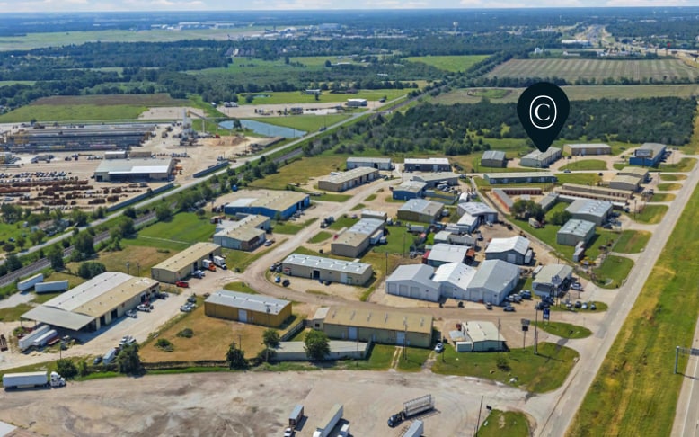 162-166 S McLennan Loop, Elm Mott, TX for lease - Aerial - Image 3 of 6