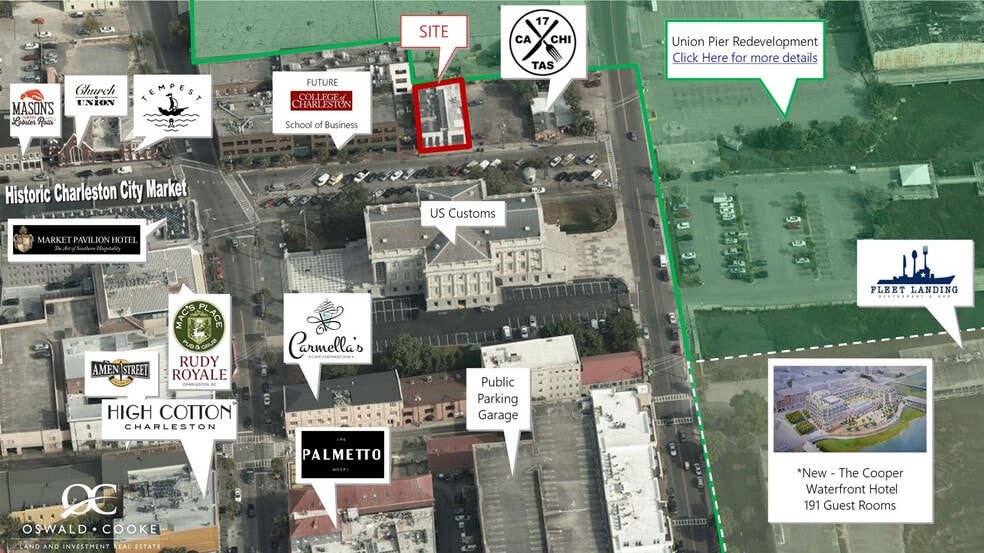 14 N Market St, Charleston, SC à vendre - Photo du bâtiment - Image 3 de 9