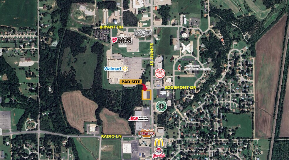 2401-N Summit Ave, Arkansas City, KS à louer - Photo du bâtiment - Image 3 de 9