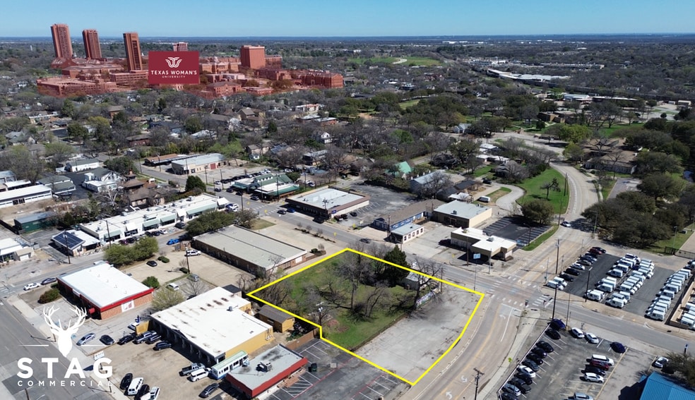 503-515 N Locust st, Denton, TX à vendre - Photo du bâtiment - Image 3 de 7