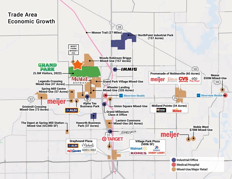 24 E 191st St, Westfield, IN à vendre - Aérien - Image 3 de 3