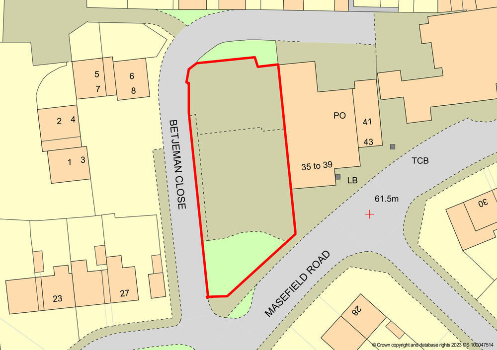 41 Masefield Rd, Braintree for sale Site Plan- Image 1 of 5