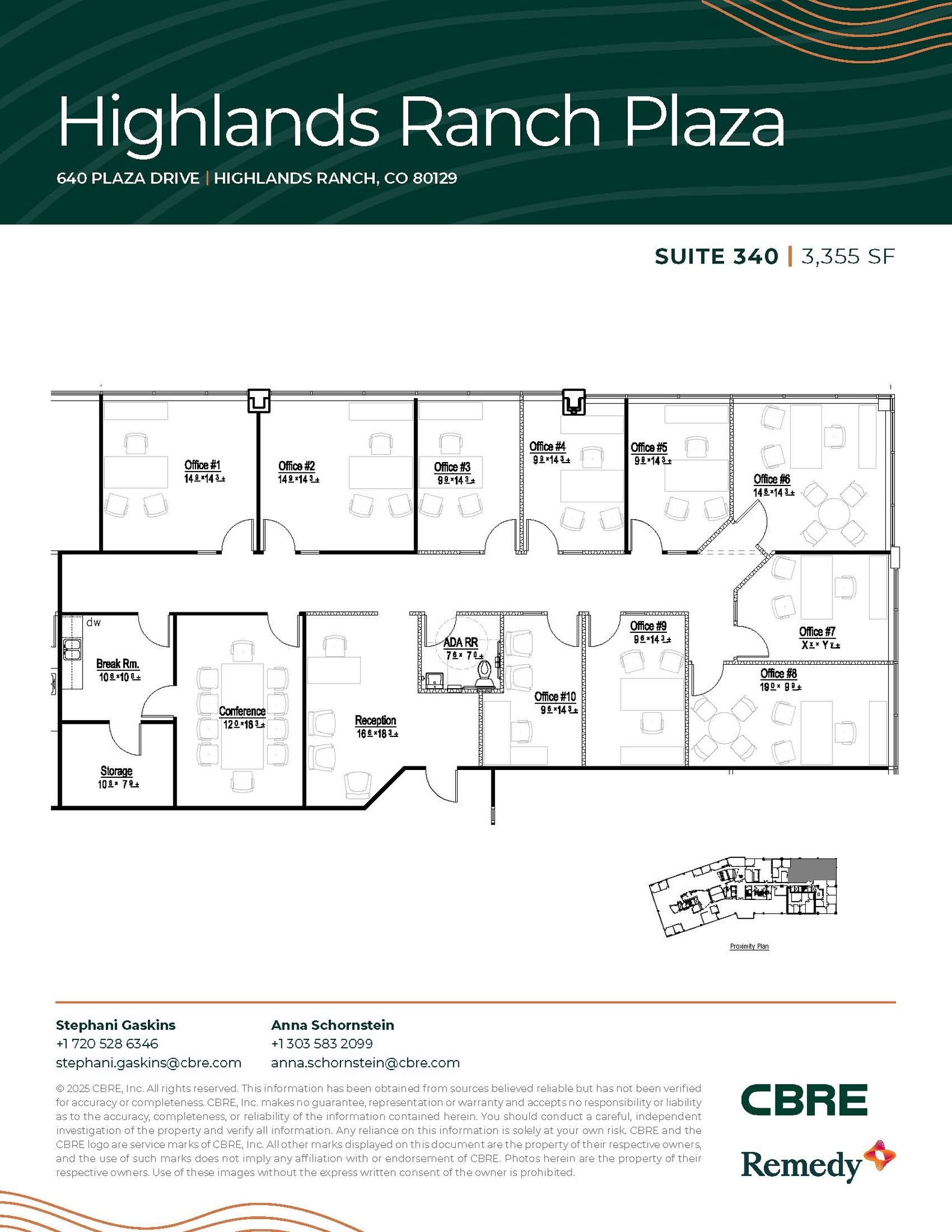 640 Plaza Dr, Highlands Ranch, CO for lease Floor Plan- Image 1 of 1