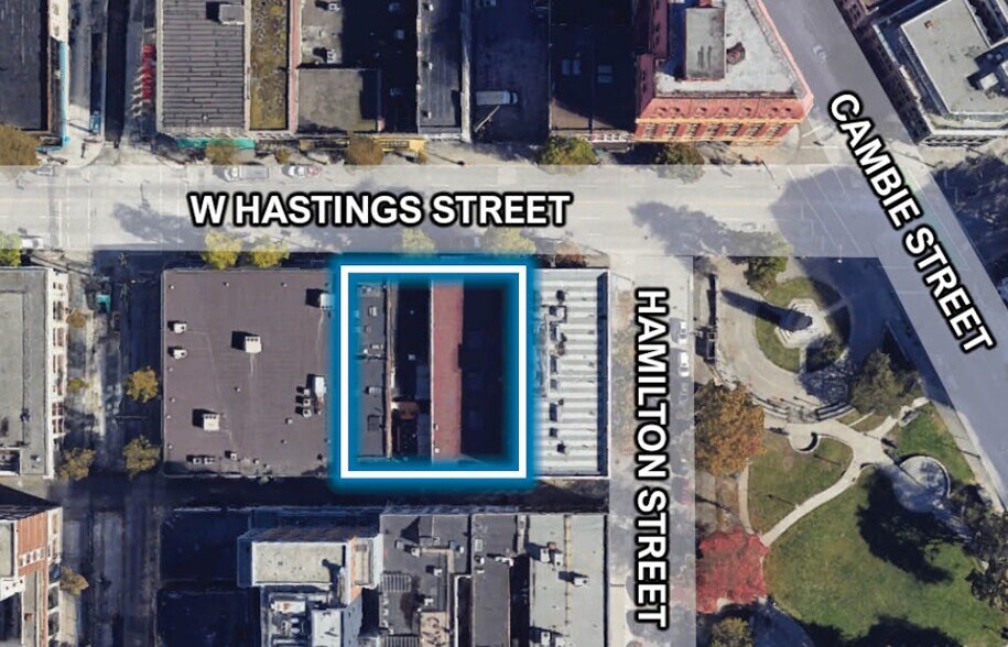 314-328 Hastings St W, Vancouver, BC à vendre - Aérien - Image 2 de 2