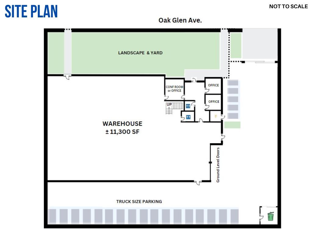 10601 Oak Glen Ave, Montclair, CA à louer Plan d  tage- Image 1 de 2