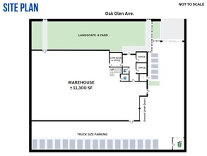 10601 Oak Glen Ave, Montclair, CA à louer Plan d  tage- Image 1 de 2