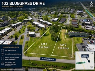Plus de détails pour 102 Bluegrass Dr, Hendersonville, TN - Terrain à vendre
