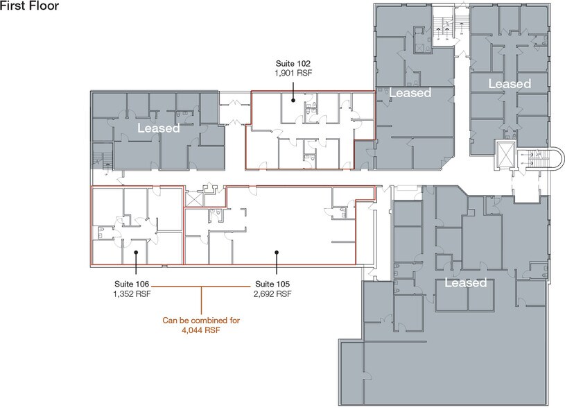 1011 W Baltimore Pike, West Grove, PA à louer - Plan d’étage - Image 2 de 7