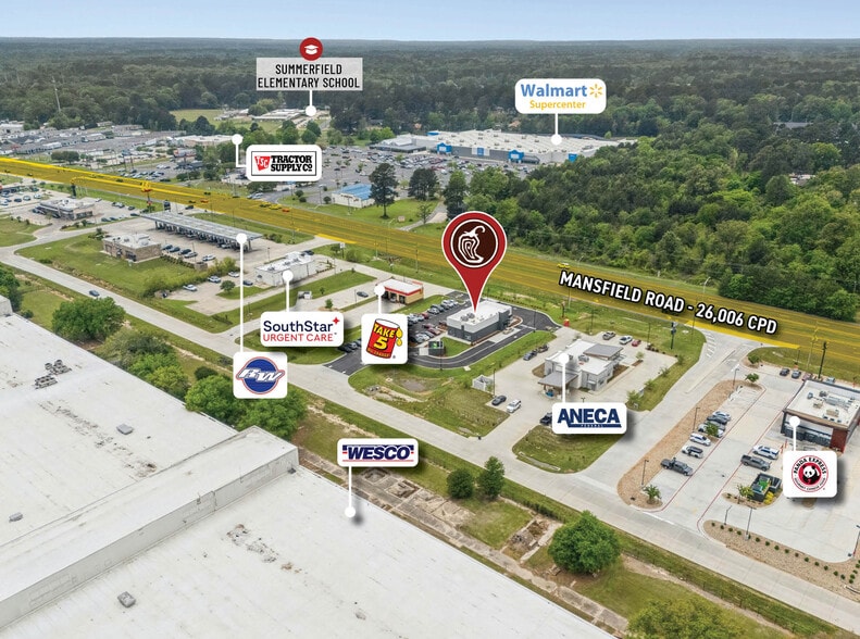 9521 Mansfield rd, Shreveport, LA for sale - Building Photo - Image 3 of 6
