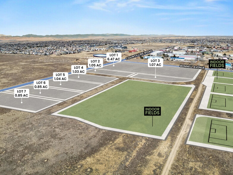 SEC County Line Rd. & Bonnell Ave, Erie, CO for sale - Plat Map - Image 2 of 4