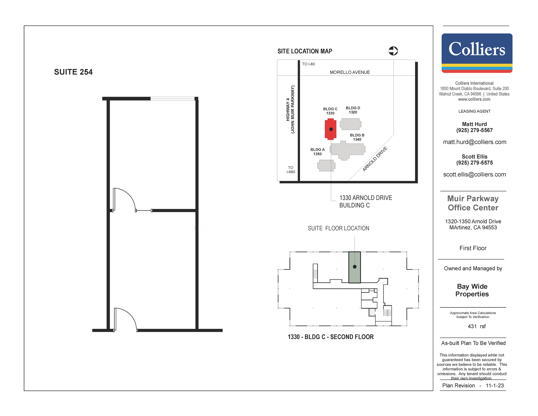 1330 Arnold Dr, Martinez, CA for lease Floor Plan- Image 1 of 1