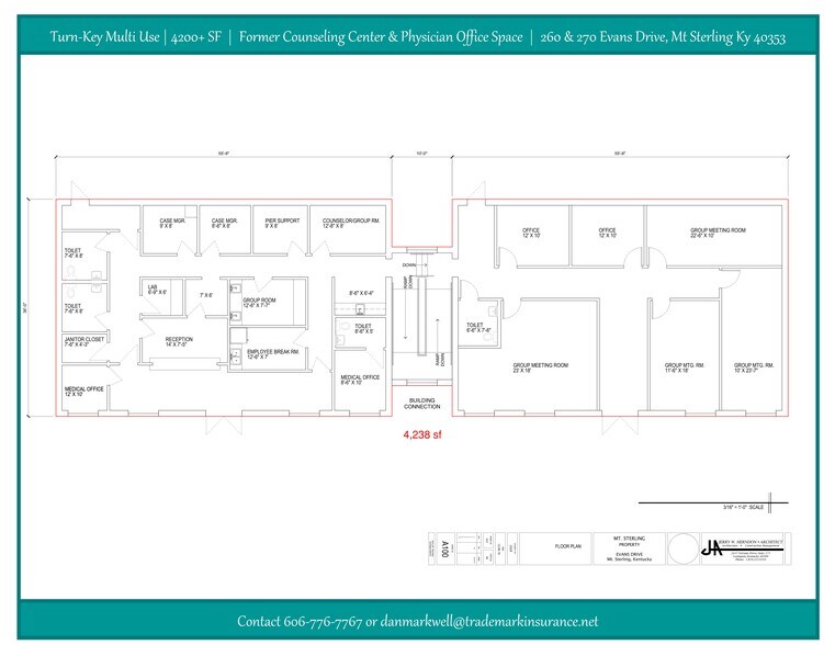 270 Evans Ave, Mount Sterling, KY à louer - Plan d’étage - Image 3 de 19