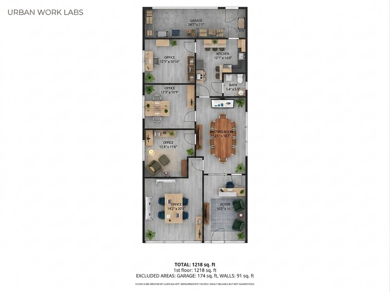 16522-16536 Park Row, Houston, TX à louer - Plan d’étage - Image 2 de 11