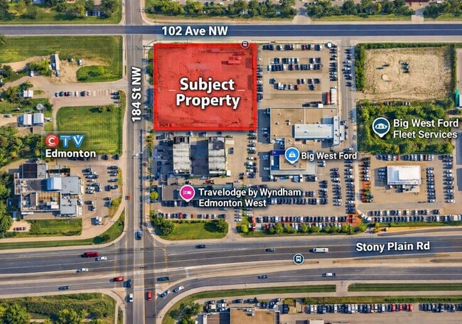More details for 18320 Stony Plain Rd NW, Edmonton, AB - Land for Sale
