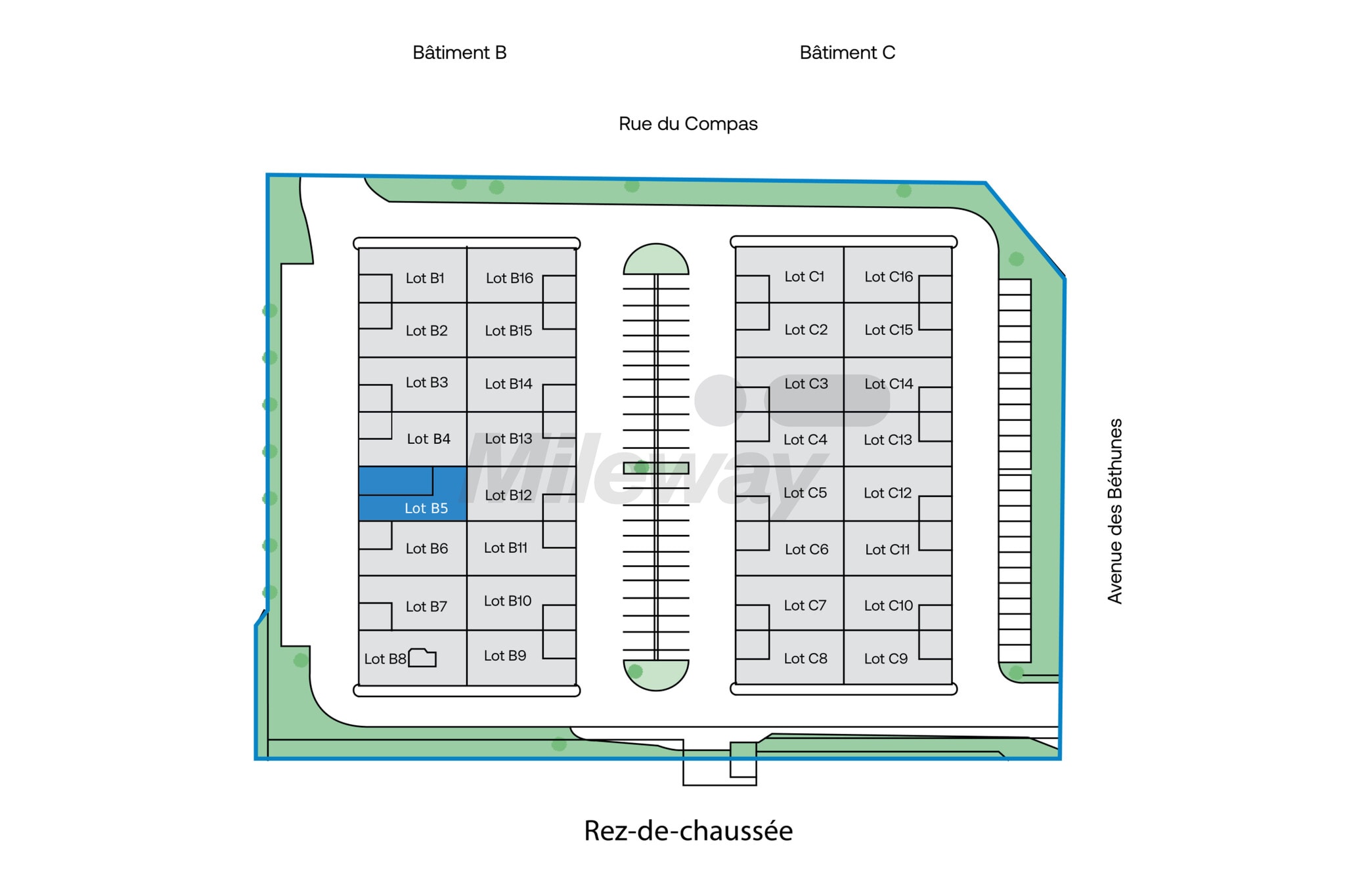 19 Rue Du Compas, SAINT-OUEN-L'AUMONE for lease Typical Floor Plan- Image 1 of 7