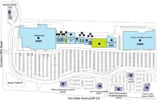 Plus de détails pour 33233-33461 Van Dyke Ave, Sterling Heights, MI - Commerce de détail à louer