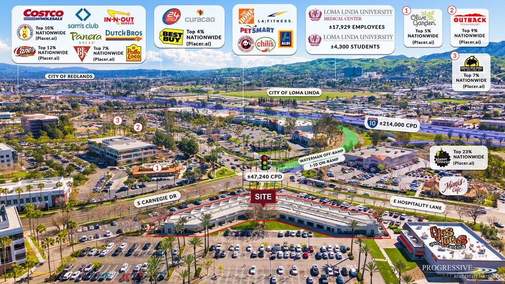 420-424 E Hospitality Ln, San Bernardino, CA à vendre - Photo du bâtiment - Image 2 de 12