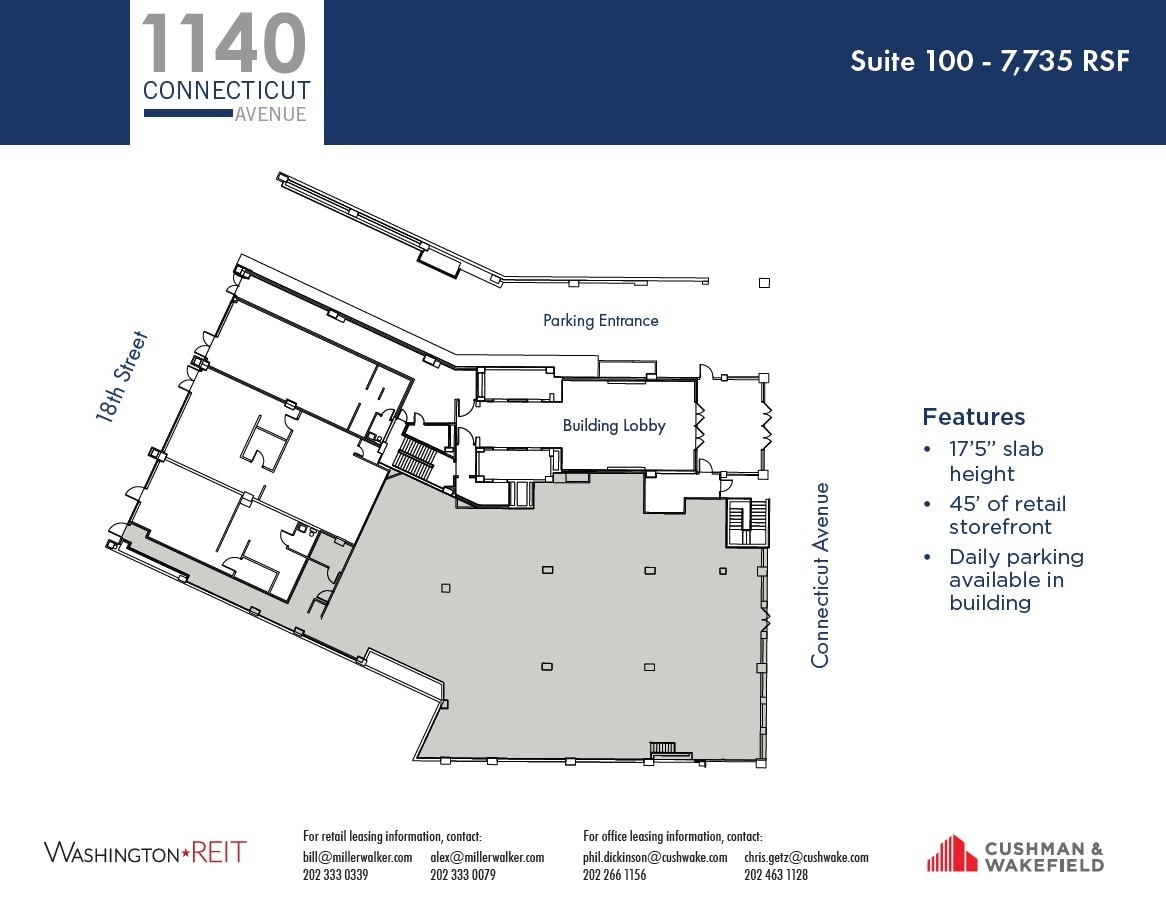 1140 Connecticut Ave NW, Washington, DC for lease Floor Plan- Image 1 of 1
