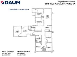 2045 Royal Ave, Simi Valley, CA à louer Plan de site- Image 2 de 2