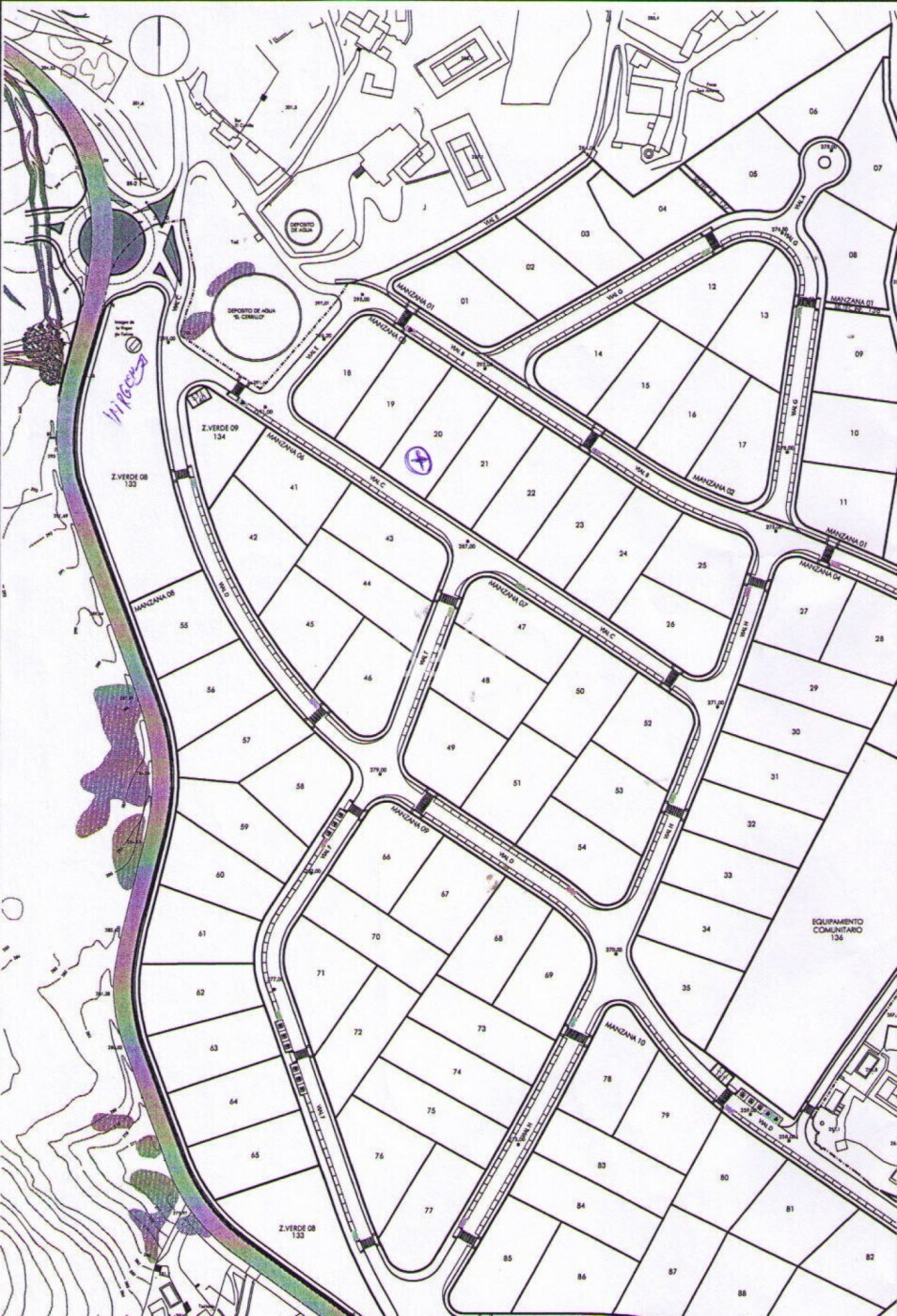 Avenida del Brillante, Córdoba, Córdoba à vendre Plan de site- Image 1 de 2