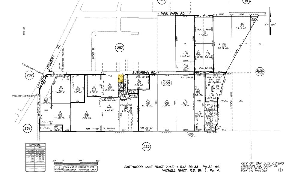 4015 Earthwood Ln, San Luis Obispo, CA à vendre - Plan cadastral - Image 3 de 3