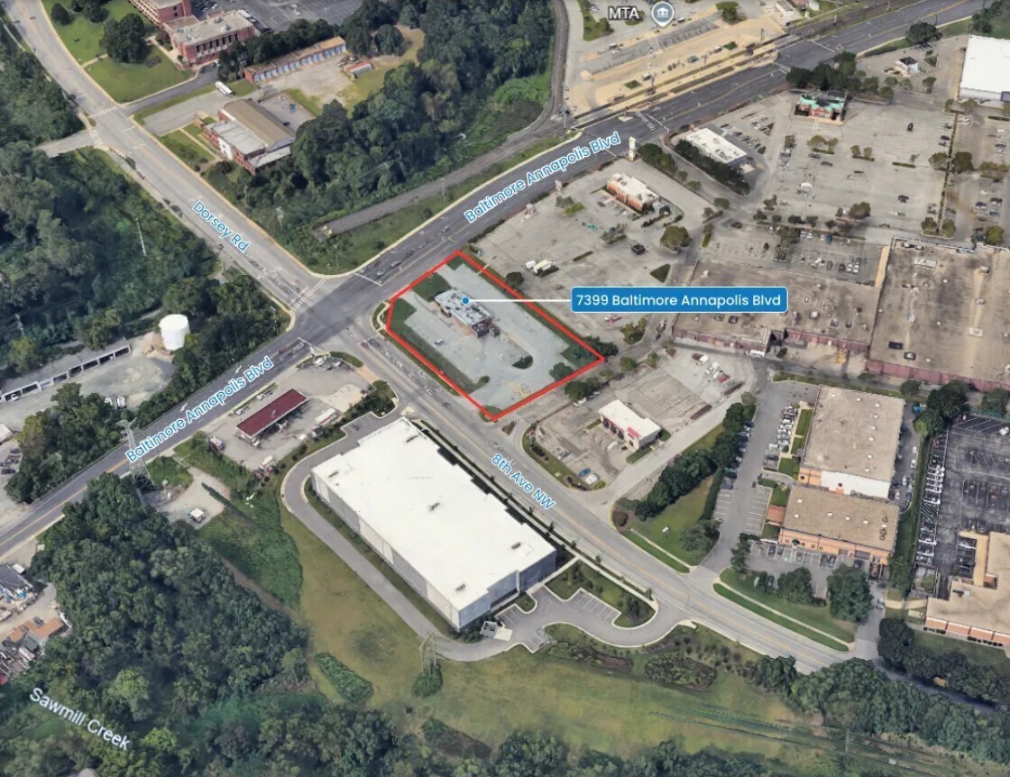 7399 Baltimore Annapolis Blvd, Glen Burnie, MD à vendre Photo du bâtiment- Image 1 de 13