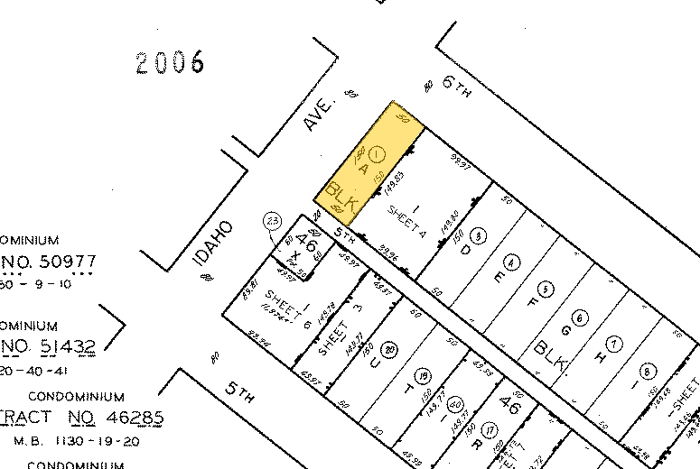 522-532 Idaho Ave, Santa Monica, CA for sale - Plat Map - Image 2 of 28
